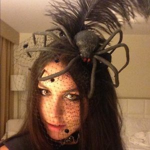 Spider Fascinator- Halloween Headband